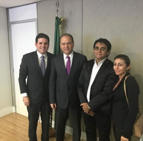 Doca se reuniu com ministro da Saúde em Brasília