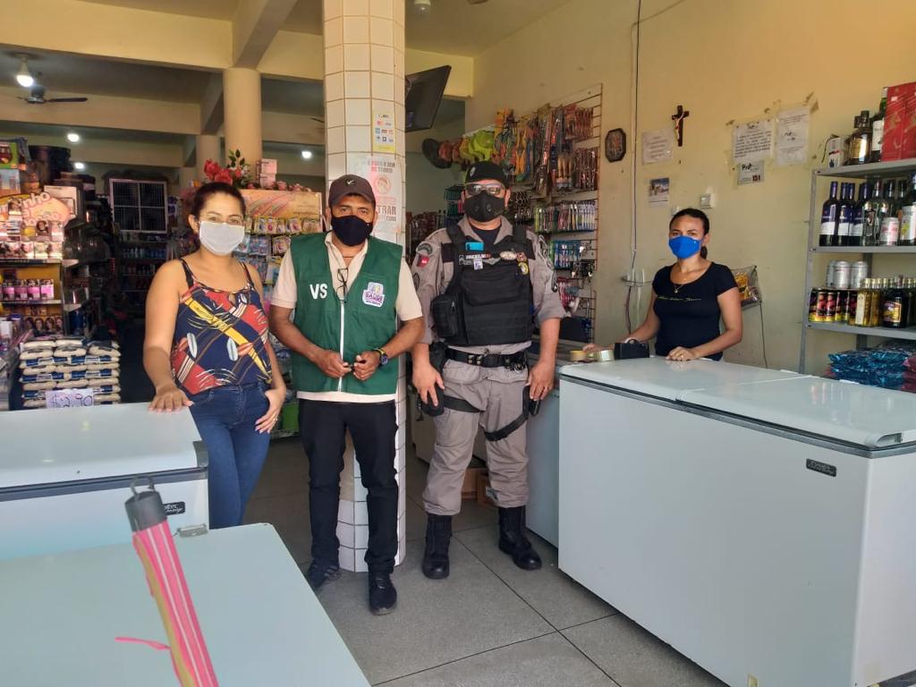 Secretaria de Saúde de Mato Grosso realiza Movimento Sanitário com apoio da Polícia Militar